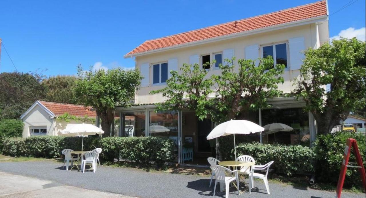 Hotel Au Bon Landais Biscarrosse-Plage Eksteriør billede